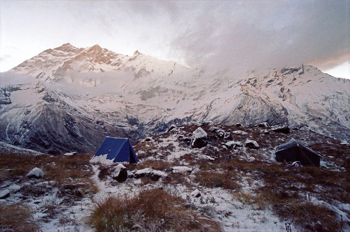 501 Camp On Top Of The World Ridge Returning from Annaurna North Base Camp